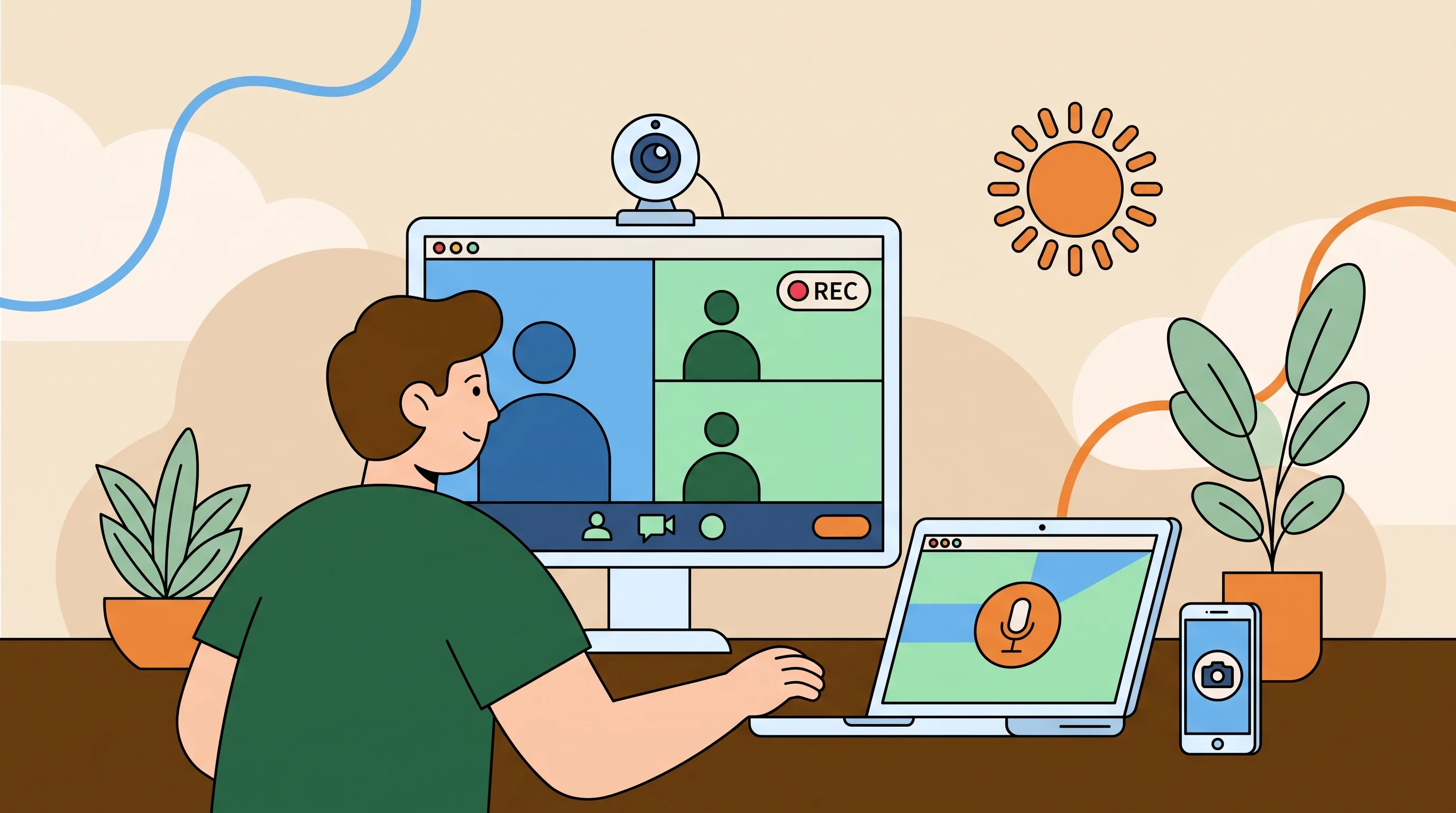 How to Record a Video on Zoom: Every Method, Plus 4 Alternatives (2026) — featured image